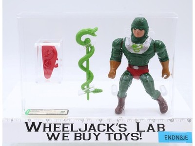 King Hiss Malaysia AFA GRADED 85 He-Man Masters of the Universe MOTU 1985 Mattel