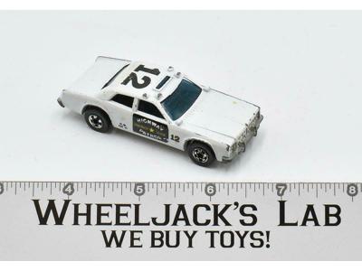 Highway Patrol Car 12 White 1977 Blackwall Hot Wheels Mattel Vintage