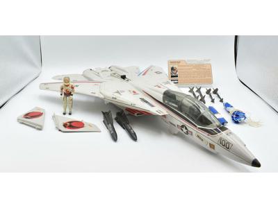 Skystriker XP-14F &amp; Ace G.I. Joe 1983 Cobra Vehicle Hasbro Action Figure