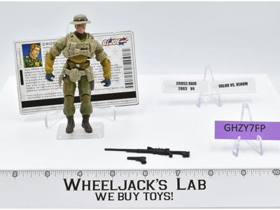 Cross Hair v4 100% Complete GI Joe Valor vs Venom 2004 Hasbro Action Figure