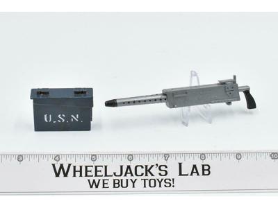 GI Joe 1964 Action Sailor Equipment Set Machine Gun #1 Hasbro 12" Accessory