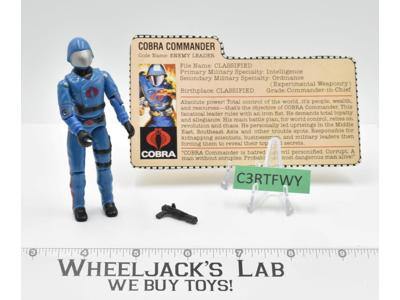 Cobra Commander V1.5 100% Complete G.I. Joe 1983 Hasbro Vintage Action Figure