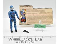 Cobra Commander V1.5 100% Complete G.I. Joe 1983 Hasbro Vintage Action Figure