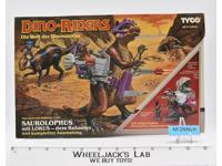 Saurolophus 100% Complete W/Box Dino Riders 1987 Tyco Action Figure