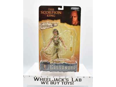 Cassandra MOSC NEW The Scorpion King Jakks Pacific 2002 Action Figure