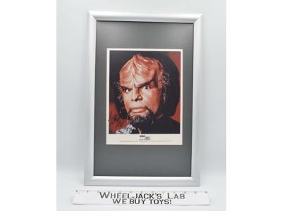 Commander Worf Star Trek Next Generation Michael Dorn AUTOGRAPHED Picture