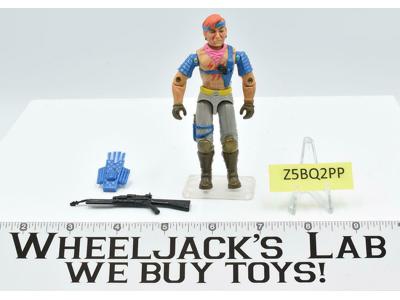 Zandar V1 100% Complete 1986 GI Joe ARAH Hasbro Vintage Action Figure
