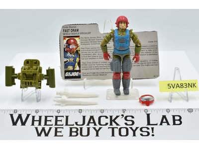 Fast Draw V1 1987 GI Joe ARAH Hasbro Vintage Action Figure