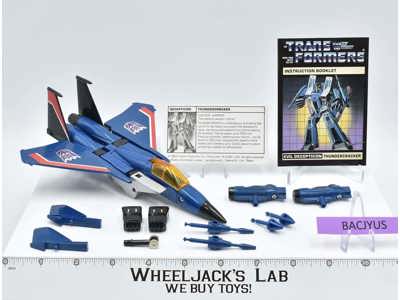 Thundercracker 100% Complete Vintage 1984 G1 Transformers Hasbro Action Figure