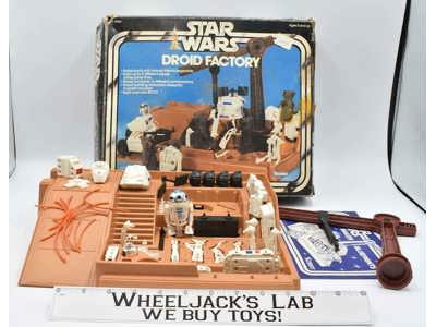 Droid Factory Maker Third Leg R2-D2 W/Box Star Wars 1980 Action Figure Playset