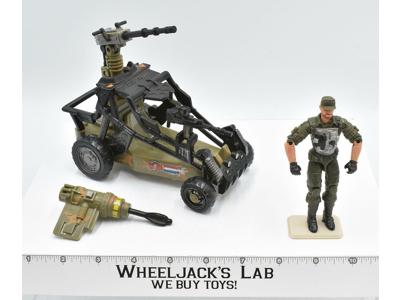 Desert Coyote W/ Double Clutch 100% Complete 2003 GI Joe Hasbro Figure Vehicle