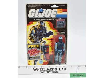 Shockwave GI Joe ARAH 1987 Hasbro Vintage Action Figure NEW