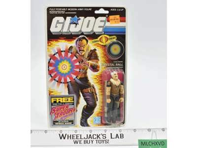 Crystal Ball GI Joe ARAH 1987 Hasbro Vintage Action Figure NEW