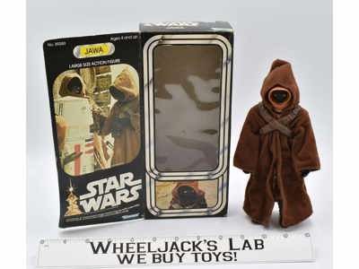 Jawa Large Figure W/Box Star Wars 1979 Kenner Vintage 8" Action Figure