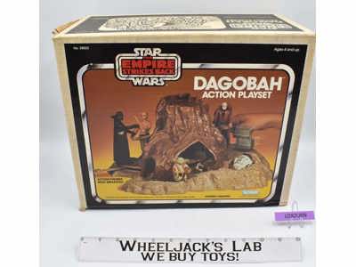 Dagobah Action Playset ESB 100% Complete ORIGINAL FOAM 1981 Star Wars Vintage