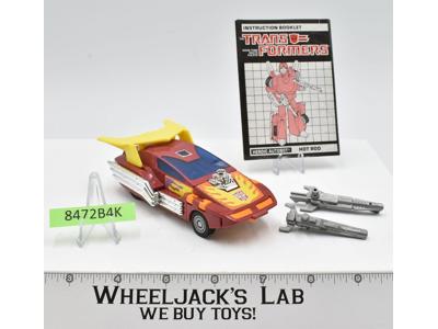 Hot Rod 100% Complete Vintage 1986 G1 Transformers Hasbro Action Figure