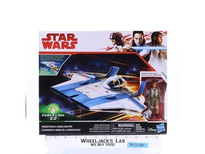 Force Link 2.0 Star Wars Resistance A-Wing Fighter W/Pilot Hasbro 2017 MISB NEW