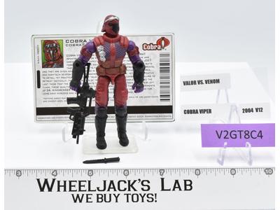 Cobra Viper v12 GI Joe Valor vs Venom 2005 Hasbro Action Figure