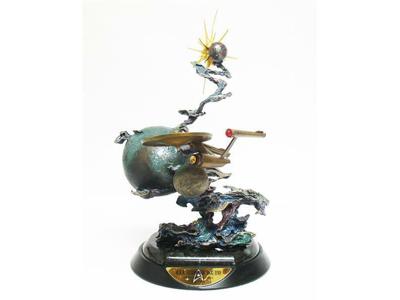 USS Enterprise 1701 Bronze Sculpture 1999 Franklin Mint Collector's Edition