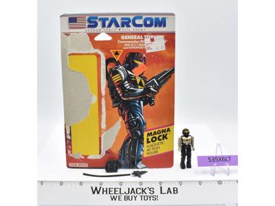 General Torvek 100% Complete Starcom 1986 Coleco Vintage Action Figure