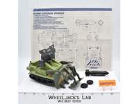 Bomb Disposal 100% Complete 1985 GI Joe ARAH Action Figure Vehicle