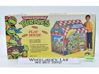 Play House Tent Teenage Mutant Ninja Turtles 1990 Playmates SEALED NEW MISB