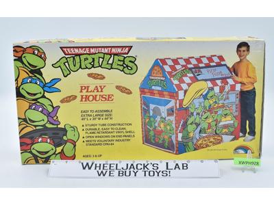Play House Tent Teenage Mutant Ninja Turtles 1990 Playmates SEALED NEW MISB