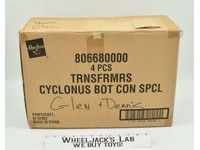 Botcon 2002 Cyclonus Master Shipping Carton Box Hasbro Transformers