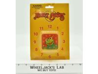 Kermit Jim Henson's Muppet Babies 1988 Casio Alarm Quartz Clock NEW MOSC