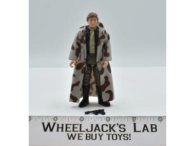 Han Solo Trench Coat 100% Complete Star Wars ROTJ 1983 Vintage Kenner NO REPRO