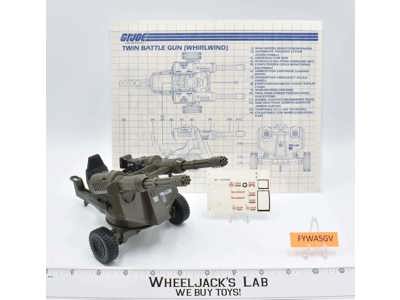 Whirlwind 100% Complete 1983 G.I. Joe Hasbro Vintage Action Figure Vehicle