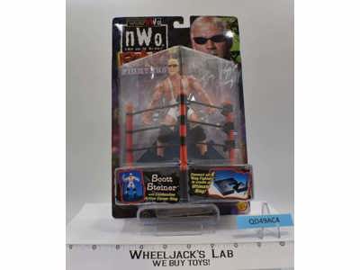Scott Steiner Ring Fighters WCW NWO 1999 Toybiz NEW MOSC Wrestling Figure