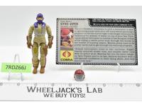Gyro-Viper V1 100% Complete 1987 GI Joe ARAH Hasbro Vintage Action Figure