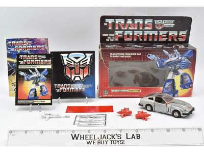 Bluestreak NICE FIG NICE BOX Complete 1985 Vintage Hasbro G1 Transformers