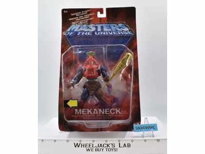 Mekaneck MOSC NEW 200X Masters Of The Universe Mattel MOTU He-Man 2002 Figure