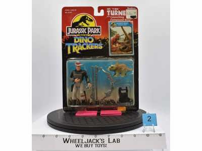 SGT. "T-Rex" Turner #2 Jurassic Park Dino Trackers 1993 Kenner NEW MOSC SEALED