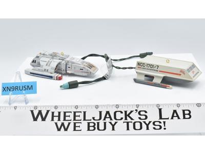 Shuttlecraft Galileo &amp; Rio Grande Star Trek Keepsake Ornaments 1992 Hallmark