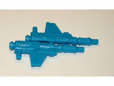 Pretender Bomb-Burst 2x Lasers Guns 1988 Vintage G1 Transformers Action Figure