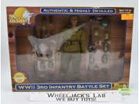 WWII 3rd Infantry Battle Set 12″ 2000 NEW 21st Century Toys The Ultimate Soldier