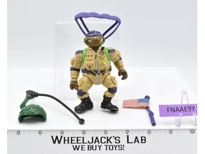 Pro Pilot Don Military Teenage Mutant Ninja Turtles 1991 TMNT Playmates Figure