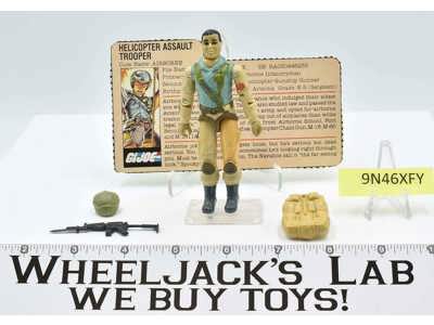 Airborne V1 100% Complete GI Joe 1983 Vintage Hasbro Action Figure