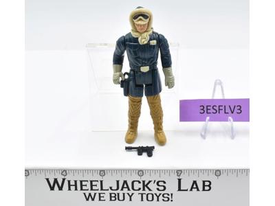 Han Solo Hoth 100% Complete Star Wars ESB 1980 Vintage Kenner Figure NO REPRO