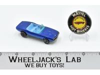 Custom Firebird Blue With Button Hot Wheels 1967 Redline Vintage Hong Kong RL