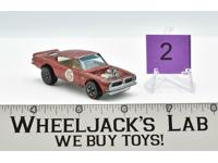 King Kuda #2 Red 1969 Hot Wheels Mattel Vintage Redline RL