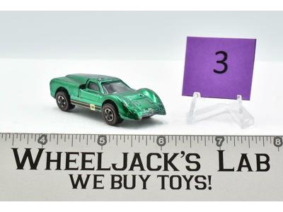 Ford J-Car #3 Green 1967 Hot Wheels Mattel Vintage Redline RL