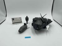 Sky Sweeper &amp; Sgt. Airborne 100% Complete G.I. Joe 2003 Hasbro Vehicle