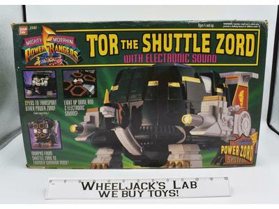 Tor the Shuttle Zord Mighty Morphin Power Rangers 1994 Bandai Complete W/Box