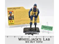 Scarred Cobra Officer v6 100% Complete GI Joe 25th Anniversary 2008 Hasbro