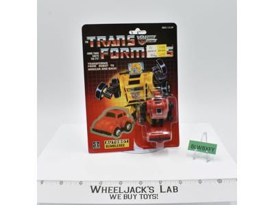 Bumblebee MOSC NEW Sealed 1985 Vintage Hasbro G1 Transformers Action Figure