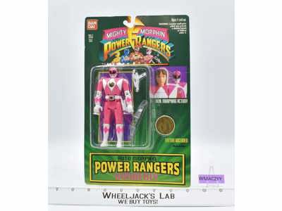 Kimberly Auto Morphin NEW MOSC Mighty Morphin Power Rangers 1994 Bandai